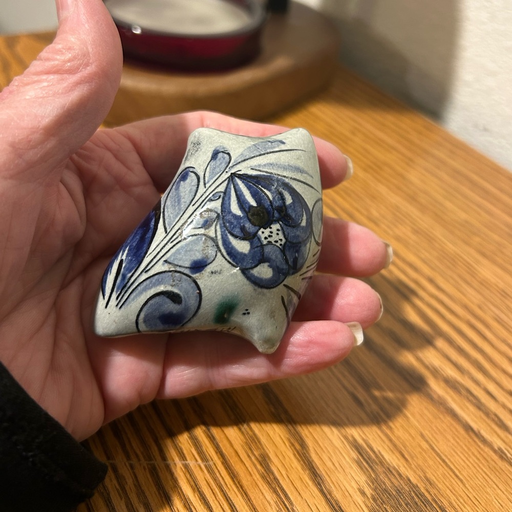 Tonala Owl Folk Art Pottery - Picture 8 of 8